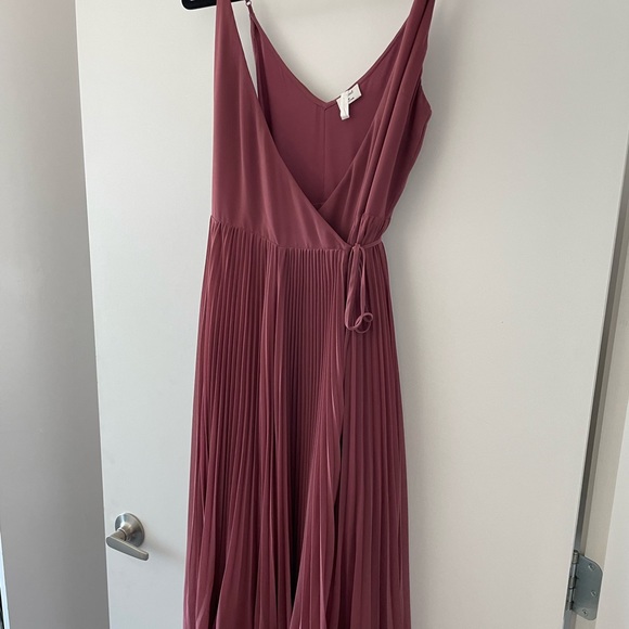 Aritzia Chiffon Wrap Dress - Picture 1 of 3
